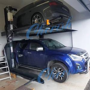 <span class=keywords><strong>2</strong></span> tingkat Lift mobil di bawah tanah, peralatan parkir garasi bawah tanah tidak terlihat Lift untuk penyimpanan mobil yang aman - Product Image 5