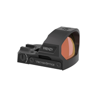 Lunette de visée reflex Vector Optics Frenzy-S 1x19x28 en aluminium avec grande fenêtre et point rouge