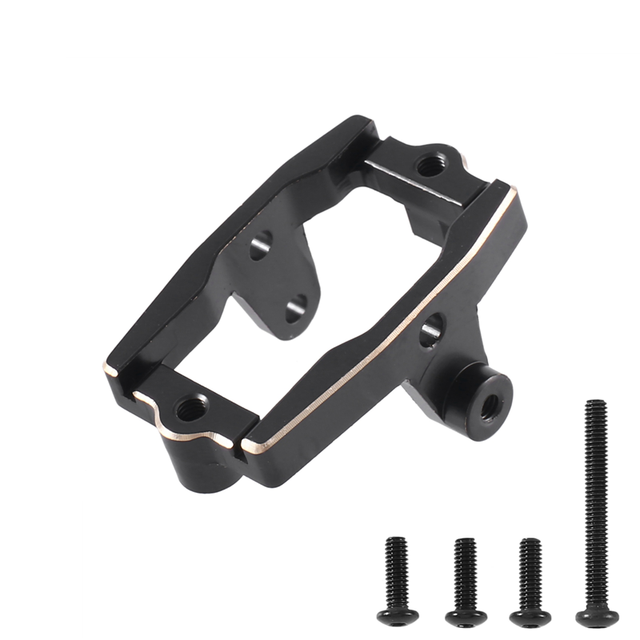 Brass Servo Mount for TRX4M TRX-4M 1/18 RC Crawler Car Upgrade Parts Accessories
