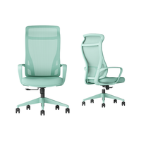 Fabricant de gros abordable de haute qualité chaise visiteur de bureau ergonomique tissu maille pivotant moderne chaise de direction du personnel