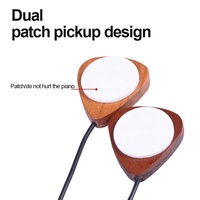 Amplifier Gitar Akustik, Rangka Kayu, Pickup Guiatr Akustik, Tidak Perlu Tinju, Antarmuka Tembaga, Getaran, Amplifier Gitar Pickup