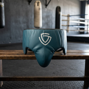 Protège-entrejambe de boxe en cuir synthétique réglable et personnalisable de haute qualité, avec logo et design sur mesure, service OEM - Équipement de protection - Product Image 3