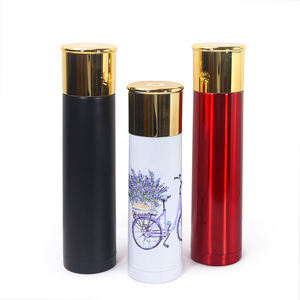Benutzer definierte 750ml 1000ml Schrotflinte geformte Wasser flasche doppelwandige Edelstahl isolierte Sublimation rohlinge Schrotflinte Muschel becher - Product Image 1