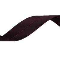 Sangle en nylon élastique de haute qualité de 38 mm avec bande en nylon uni rayée au centre de 1,5 pouce