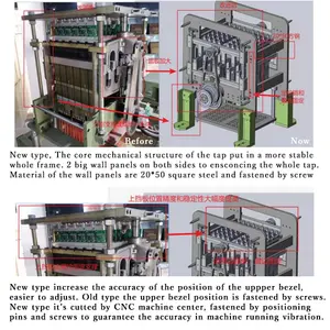 Máquina para fabricar cintas elásticas a precio de fábrica Yiati, máquina para tejer telar Jacquard de tela estrecha computarizada plana de alta velocidad