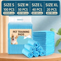 Tapis d'entraînement jetables pour animaux de compagnie, absorbants, pour chiens et chats, multi-usages, pour cage et litière