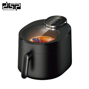 หม้อทอดไร้น้ำมัน DSP รุ่น KB2178 ความจุ 5.8 ลิตร สีดำ เคลือบเซรามิก ควบคุมความร้อนแม่นยำ ปรุงอาหารรวดเร็ว เครื่องใช้ในครัวอเนกประสงค์ - Product Image 1