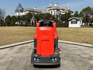 เครื่องซักผ้าไฟฟ้าแบบนั่งบนพื้นความจุขนาดใหญ่รถทำความสะอาดถนนโกดังสินค้าอั<span class=keywords><strong>จ</strong></span>ฉริยะ - Product Image 6