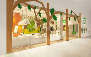 현대 보육 벽 선반 나무 가구 아기 보육 장식 맞춤 보육 인테리어 레이아웃 장식 디자인 - Product Image 6