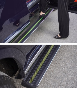 Kit de cuerpo de aleación de aluminio de fábrica Anti-pellizco paso lateral eléctrico negro estribo eléctrico para Chery Tiggo 8 2018 - Product Image 6
