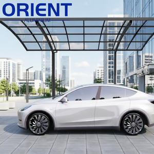 <span class=keywords><strong>Abri</strong></span> de voiture extérieur côtier de style R en aluminium, avec structure renforcée robuste, excellent drainage et prix de gros abordable - Product Image 5