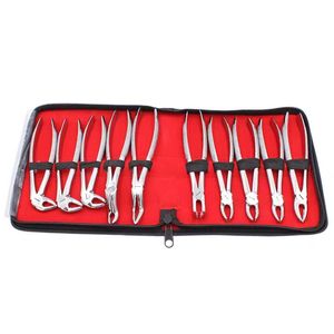 10 cái răng khai thác kẹp Kit thép không gỉ dành cho người lớn nha sĩ công cụ chỉnh hình răng phẫu thuật cụ - Product Image 3