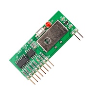 Module récepteur de décodage superhétérodyne sans fil YET218 RF pour maison intelligente