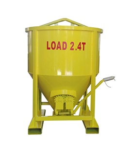 Skip beton vertikal tipe Manual untuk Beton precast, ember beton dengan struktur kompak, kiribble beton - Product Image 2