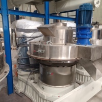 Machine à granulés de biomasse automatique 110 kW pour bois, marc de café, coques de riz, paille et sciure, avec roulement et moteur, haute productivité