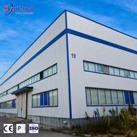 Kit de construction de bâtiment en structure métallique préfabriquée, entrepôt industriel, ateliers en structure métallique