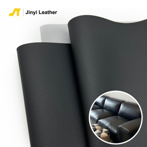 Furnitur kulit desainer dapat disesuaikan baru 2024 Sofa <span class=keywords><strong>PVC</strong></span> 1.1mm dengan pola Lychee Premium UNTUK Sofa dan tas dekoratif - Product Image 1