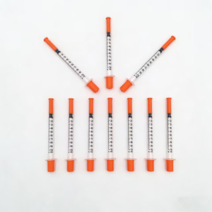 Jeringas Médicas Desechables 31g <span class=keywords><strong>100</strong></span> <span class=keywords><strong>Unidades</strong></span> 8mm 29g 30g 31g 32g Jeringas para Diabéticos 1ml Caja 31g Aptas para Animales - Product Image 2
