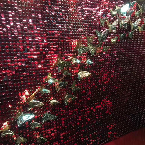 <span class=keywords><strong>Parete</strong></span> luccicante rotonda laser LDJ1175 moderna decorazione hotel nuziale luccicante pannello da <span class=keywords><strong>parete</strong></span> con paillettes - Product Image 6