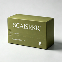 Boîtes d'expédition personnalisées avec logo, boîtes en carton à fermeture éclair, boîtes à courrier personnalisées avec bande détachable pour l'emballage du thé et du café