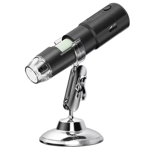 Microscope numérique sans fil portable Caméra d'inspection HD USB Grossissement 50x-1000x <span class=keywords><strong>avec</strong></span> support Compatible <span class=keywords><strong>avec</strong></span> <span class=keywords><strong>iPhone</strong></span> iPad - Product Image 2