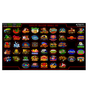 เครื่องวิดีโอเกมแบรนด์ fro ขายดีบอร์ดพีซี XXXL เกมหลายเกม Giga 50 in 1 5V ปลั๊ก US - Product Image 1