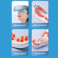 Masseur oculaire portable personnalisé en usine réduisant la fatigue oculaire et améliorant le sommeil avec couleur personnalisable par vibration