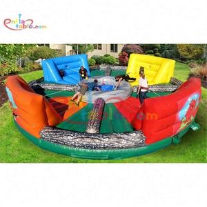 Aufblasbares Bungee-Run & Nilpferd-Spiel-Kombi - Teambuilding-Wettbewerbsausrüstung mit individuellem Design-Service - Product Image 6