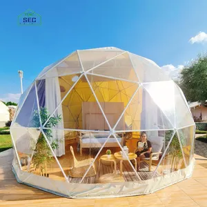 2023 Hot sale Domo Geodesico Glamping New Style Temporary Japan Dome House Tent