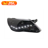 Pour Volkswagen Tiguan 2008-2012 Phare LED Nouveau Phare LED Avec Lentille Projecteur Bi-Xénon Clignotant Séquentiel 2011-2015