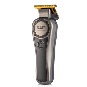 Máquina de Cortar Cabello Profesional RAF New Professional Hair 3W, 3 Peines Cortos, 60 Minutos de Uso, Carga USB, Vintage T9 - Product Image 1