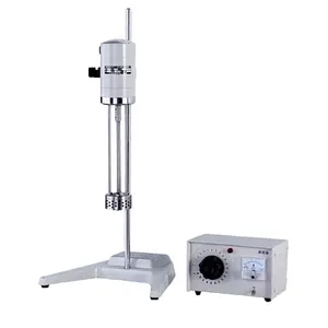 Hot Sale Single-shaft Agitator Homogenizer Mixer Cosmetic Lab High Speed Disperser Dispersing Stirring Machine Wooden Case