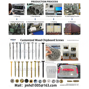 Çipboard Vidaları Sarı Çinko Kaplama Kare CSK Başlı Vidalar İnşaat Ahşapları İçin (DIN7505) 8G 1-1/8 inç # 8 250 adet/kutu - Özelleştirilebilir - Product Image 6