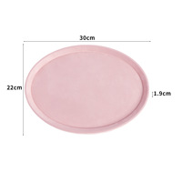 Plateau de présentation de bijoux en velours rose, organisateur de rangement pour colliers, bracelets, boucles d'oreilles, étuis de présentation en gros, couleur personnalisée