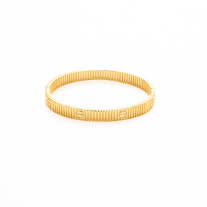 Fashion Bangle Gold Silver Plated <b>Copper</b> <b>Bracelet</b> Unisex Gift Jewelry Yiwu Origin Sz12.23 8 Circular Ring Design - Product Image 5