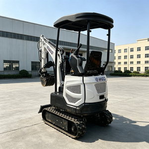 Mini-excavatrice hydraulique sur chenilles de 1 tonne, prix d'usine, fabricant - Product Image 1