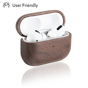 <span class=keywords><strong>De</strong></span> Lujo Plaid patrón auricular inalámbrico <span class=keywords><strong>de</strong></span> <span class=keywords><strong>carga</strong></span> <span class=keywords><strong>de</strong></span> protección <span class=keywords><strong>de</strong></span> madera para los <span class=keywords><strong>Airpods</strong></span> caso - Product Image 5