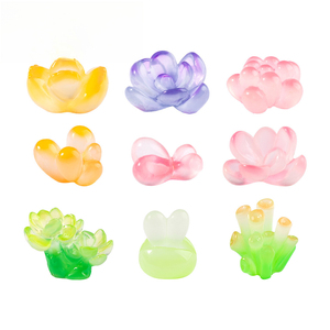 Plantas suculentas luminosas nocturnas en maceta, decoraciones <span class=keywords><strong>de</strong></span> jardinería DIY, jarrones, accesorios para macetas, microlandscape - Product Image 5