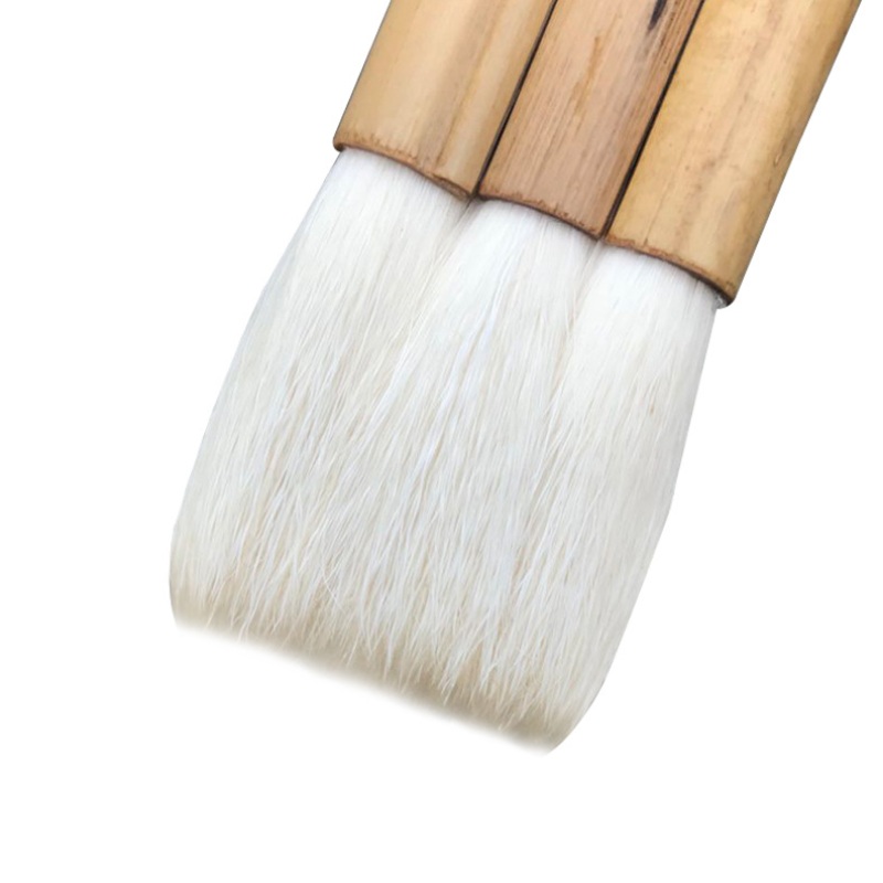 Латексная краска Gesso, краска из козьей шерсти, кисть для рисования, индивидуальная широкая кисть для каллиграфии