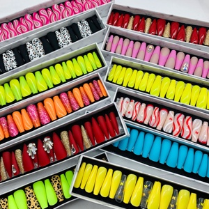 เล็บ<span class=keywords><strong>ปลอม</strong></span>สำหรับติดเล็บปลอม,เล็บ<span class=keywords><strong>ปลอม</strong></span>ดีไซน์ยอดนิยมส่งด่วน - Product Image 1