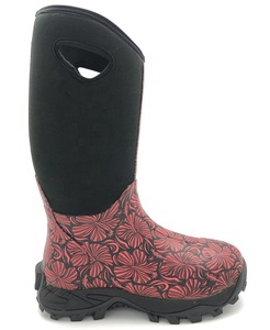 Bottes de <span class=keywords><strong>chasse</strong></span>, de pluie et imperméables, en caoutchouc, néoprène, extérieur, pour femmes, offre spéciale - Product Image 1