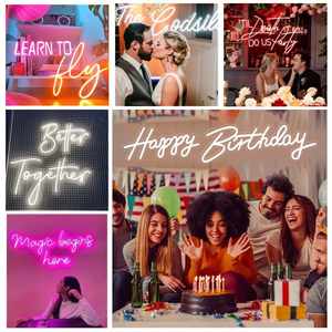 Enseigne au néon personnalisée qui m'épousera enseigne au néon avec logo en lettres pour fête de mariage en plein air - Product Image 5