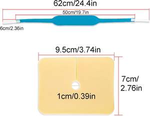 Dudukan tabung trakheostomi, dudukan busa polimer untuk mengencangkan - Product Image 2