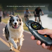 Wasserdichter Wiederaufladbarer Elektrischer Schock- und Vibrations-Hundetrainer mit Smart-Modus für Tägliches Training und Verhaltenskorrektur