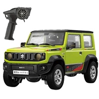SJY-HG4-53 Coche RC Eléctrico Listo para Usar, Escala 1/16, JIMNY, Vehículo Todoterreno, 2.4Ghz, 4 Canales, Control Remoto de 60M, Cable USB, Aleación