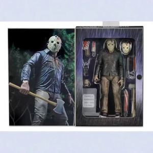 Black Friday Friday 13th Chapter 4 Deluxe Edition Hand-Made Jason Model Plastic Good Quality <strong>3D</strong> Military Animal Boxed - Product Image 3