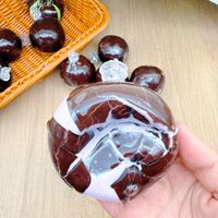 Boule de cire craquante artisanale Menthe Matcha Chocolat noir Croustillant Jouet en argile ASMR Anti-stress Nouveauté Cadeau de fête