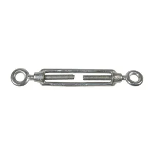 Kawat Kabel Bodi Terbuka 10 Ton Jis Panjang 6 "Gi Din1480 Mata Ke Mata Putar Gesper Turnbuckle Stainless Steel M6