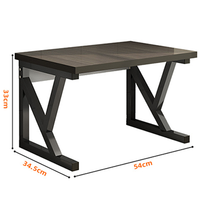 Holz-Mikrowellenregal 2-stufiger Küchenarbeitsplatten-Organizer Arbeitsplatten-Organizer Mikrowellenschrank-Regalständer für die Küche