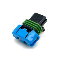 Conector de arnés de cables impermeable sellado hembra de 2 pines enchufe de ventilador de coche 15300027 enchufe de conector de carcasa eléctrica automotriz